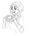 Matilda-geijer-soul-riders-alex-eating-hamburger.jpg