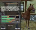 The Tennessee Walking Horse as it appears in Star Stable