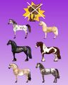 Horse models that cannot use updated tack