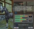 The Lipizzaner as it appears in Star Stable